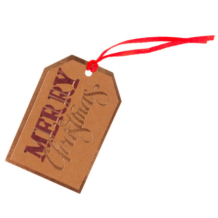 TG69623 WEIHNACHTEN GESCHENKANHÄNGER TAGS 12PCS/PAAR GESCHENK