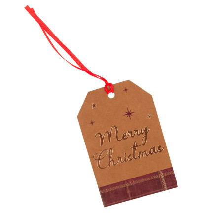 TG69623 WEIHNACHTEN GESCHENKANHÄNGER TAGS 12PCS/PAAR GESCHENK
