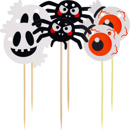 TG70155 HALLOWEEN DEKORATIVES SET GARLANDE LUFTBALLONS TISCHDECKE