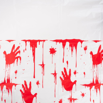 TG70155 HALLOWEEN DEKORATIVES SET GARLANDE LUFTBALLONS TISCHDECKE