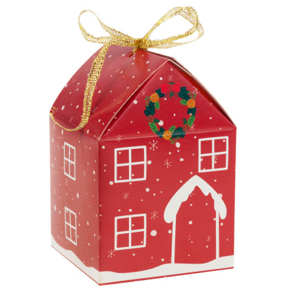 TG70168 DIY-Adventskalender: Weihnachtshäuschen und Schachteln zum Befüllen – Set