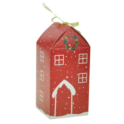 TG70168 DIY-Adventskalender: Weihnachtshäuschen und Schachteln zum Befüllen – Set
