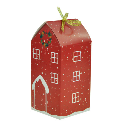 TG70168 DIY-Adventskalender: Weihnachtshäuschen und Schachteln zum Befüllen – Set