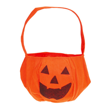 TG70241 KÜRBIS SÜSSIGKEITEN TASCHE HALLOWEEN WADERKO STOFF SÜSSIGKEITEN KORB