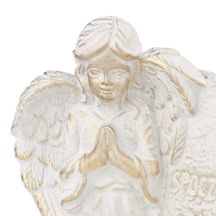 TG70368 Betonfigur für den Friedhof: Engel „Ruhe in Frieden“