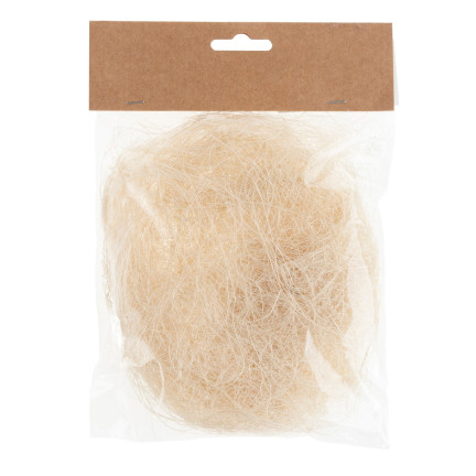 TG70389-1 SISAL HEU FASER BEIGE DEKORATIVE WEIHNACHTEN 10G PAKET