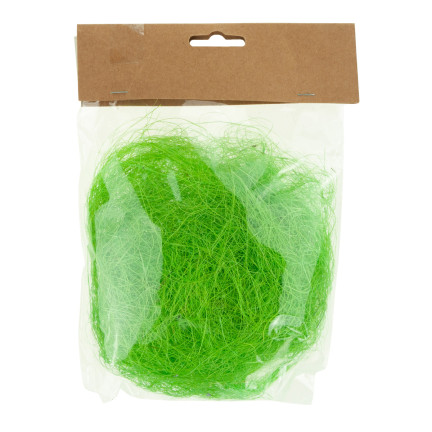 TG70389-4 SISAL HEU FASER GRÜN DEKORATIVE WEIHNACHTEN 10G PAKET