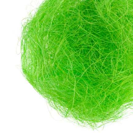 TG70389-4 SISAL HEU FASER GRÜN DEKORATIVE WEIHNACHTEN 10G PAKET
