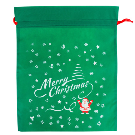TG70466-1 Weihnachtstüte Geschenktüte grün groß