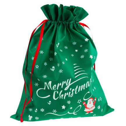 TG70466-1 Weihnachtstüte Geschenktüte grün groß