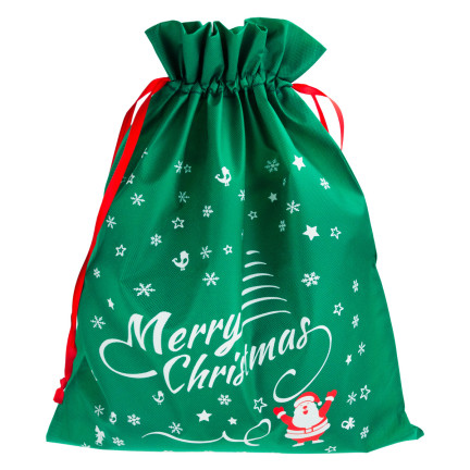 TG70466-1 Weihnachtstüte Geschenktüte grün groß