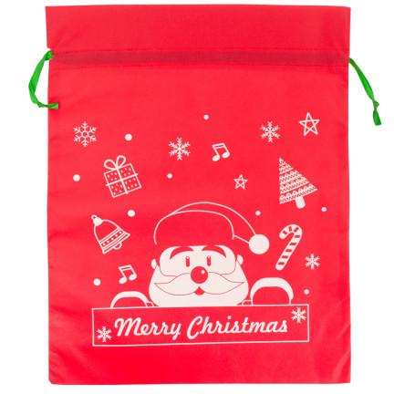 TG70466-2 Weihnachtsgeschenktüte Weihnachtsgeschenktüte rot groß