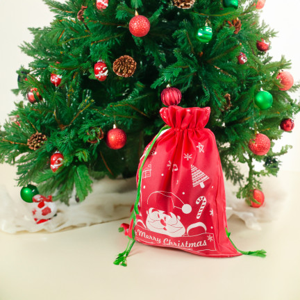 TG70466-2 Weihnachtsgeschenktüte Weihnachtsgeschenktüte rot groß
