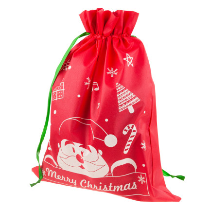 TG70466-2 Weihnachtsgeschenktüte Weihnachtsgeschenktüte rot groß