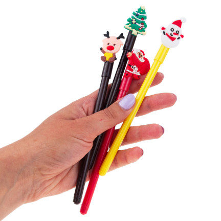 TG70496 GEL-STIFT WEIHNACHTSGESCHENK SET VON 4 STÜCK/KPL