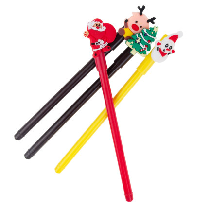 TG70496 GEL-STIFT WEIHNACHTSGESCHENK SET VON 4 STÜCK/KPL