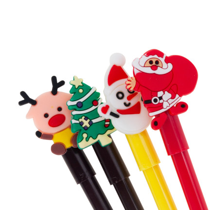 TG70496 GEL-STIFT WEIHNACHTSGESCHENK SET VON 4 STÜCK/KPL