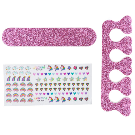 TG70498 MAKE-UP UND NAGELKUNST KIT HANDTASCHE SCHATTEN LIPPENSTIFT