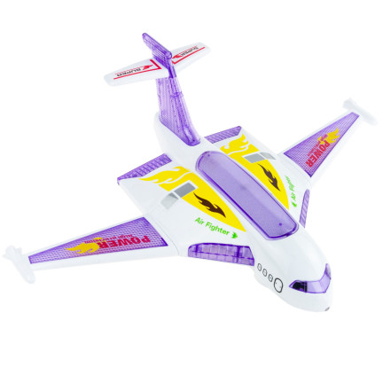 TG71057 – interaktives, fahrendes Flugzeug für Kinder mit LED-Beleuchtung und Sound