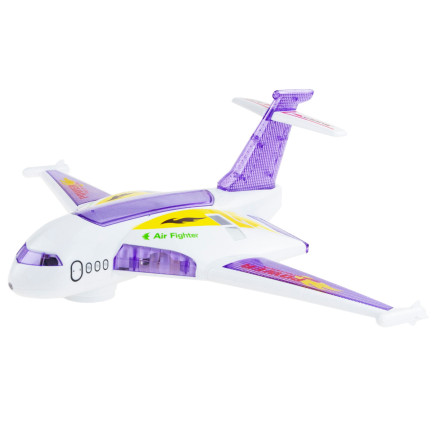 TG71057 – interaktives, fahrendes Flugzeug für Kinder mit LED-Beleuchtung und Sound