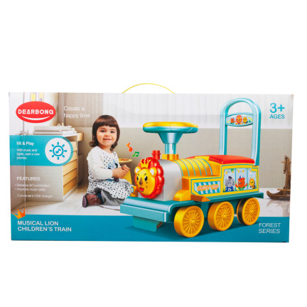 TG71061 INTERAKTIVER SCHIEBBARER LOKOMOTIVZUG MIT GERÄUSCHEN STAUFACHZUG
