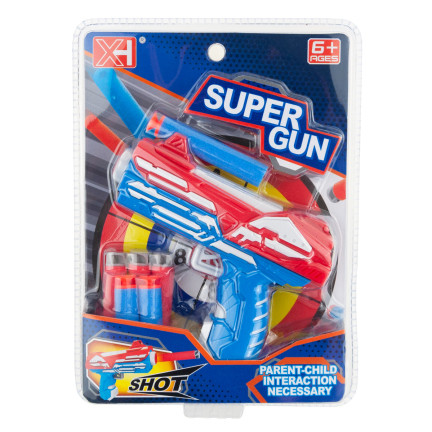 TG71062 N-Strike-Pfeilpistole mit N-Strike-Pfeilen, Pfeilwerfer, Schaumstoff, Saugnapf, Nerf