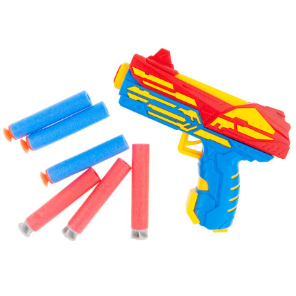 TG71062 N-Strike-Pfeilpistole mit N-Strike-Pfeilen, Pfeilwerfer, Schaumstoff, Saugnapf, Nerf
