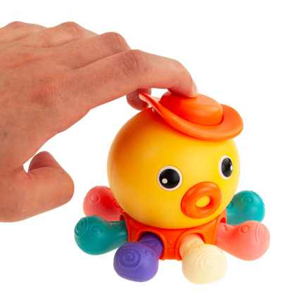 TG71067 – Interaktiver, sensorischer Lern-Oktopus mit Sound – ein Spielzeug, das die Entwicklung fördert