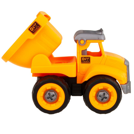 TG71070 BAUFAHRZEUGE BAGGER KRAN MULDENKIPPER BETONMISCHER-SET