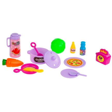 TG71072 Kinderküche mit Spüle, Kochfeld, Topf und Küchenzubehör