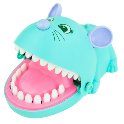 TG71074 Maus, Zahnarzt, kranzahn, Tier, Geschicklichkeitsspiel beim Zahnarzt