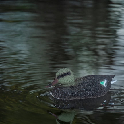 TG71079 KUNSTSTOFF-ENTE SCHWIMMENDE DEKORATION IM FREIEN REALISTISCH