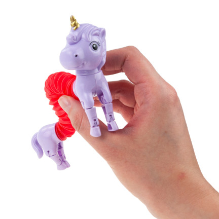TG71086 EINHORN STRETCHING ANTI-STRESS POP TUBE STRETCH TOY SPRING