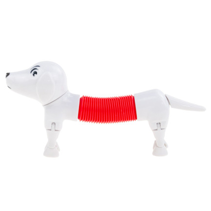 TG71095 DACKEL HUND STRETCHING HUND ANTI-STRESS ERHEBEND POP TUBE STRETCH SPIELZEUG FRÜHLING