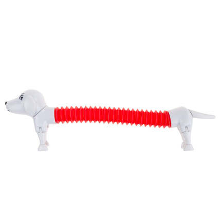TG71095 DACKEL HUND STRETCHING HUND ANTI-STRESS ERHEBEND POP TUBE STRETCH SPIELZEUG FRÜHLING