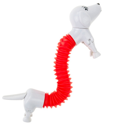 TG71095 DACKEL HUND STRETCHING HUND ANTI-STRESS ERHEBEND POP TUBE STRETCH SPIELZEUG FRÜHLING