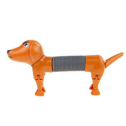 TG71095 DACKEL HUND STRETCHING HUND ANTI-STRESS ERHEBEND POP TUBE STRETCH SPIELZEUG FRÜHLING