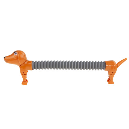 TG71095 DACKEL HUND STRETCHING HUND ANTI-STRESS ERHEBEND POP TUBE STRETCH SPIELZEUG FRÜHLING
