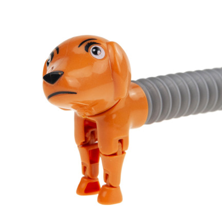 TG71095 DACKEL HUND STRETCHING HUND ANTI-STRESS ERHEBEND POP TUBE STRETCH SPIELZEUG FRÜHLING