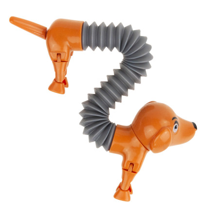 TG71095 DACKEL HUND STRETCHING HUND ANTI-STRESS ERHEBEND POP TUBE STRETCH SPIELZEUG FRÜHLING