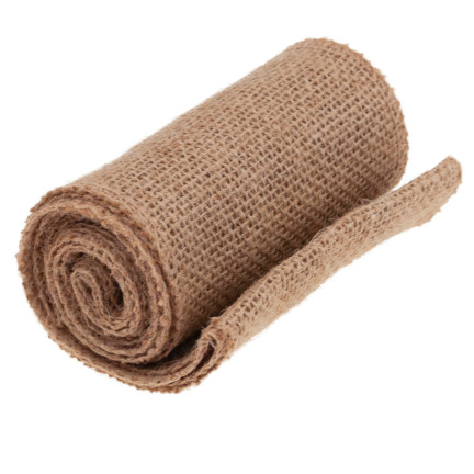TG71114 DICKES JUTE GEWEBE TREADLE JUTE LEINWAND JUTE NATURBAND IN ROLLE