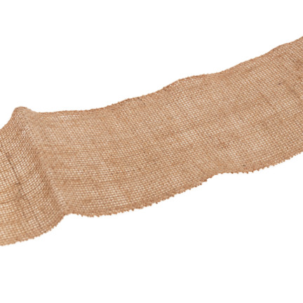 TG71114 DICKES JUTE GEWEBE TREADLE JUTE LEINWAND JUTE NATURBAND IN ROLLE