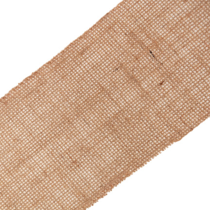 TG71114 DICKES JUTE GEWEBE TREADLE JUTE LEINWAND JUTE NATURBAND IN ROLLE