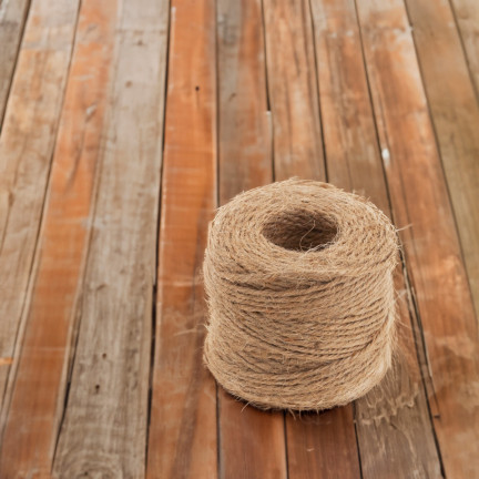 TG71118 JUTE SCHNUR JUTE DEKORATIVE NATÜRLICHE SCHNUR BRAUN 2MMX50M