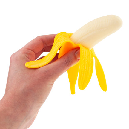 TG71151 ANTI-STRESS SQUISHY BANANE WIE ECHTE SQUISHY SENSORISCHE SPIELZEUG