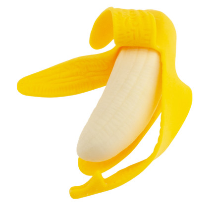TG71151 ANTI-STRESS SQUISHY BANANE WIE ECHTE SQUISHY SENSORISCHE SPIELZEUG