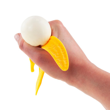 TG71151 ANTI-STRESS SQUISHY BANANE WIE ECHTE SQUISHY SENSORISCHE SPIELZEUG