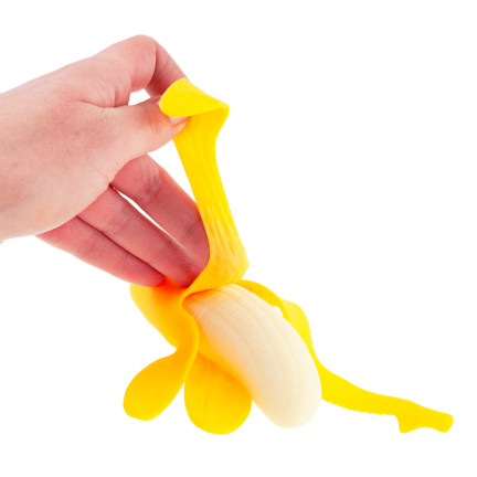 TG71151 ANTI-STRESS SQUISHY BANANE WIE ECHTE SQUISHY SENSORISCHE SPIELZEUG