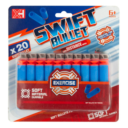 TG71192 20 Stück NERF Saugnapf-Sprengkappen nefra