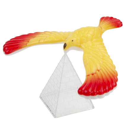 TG71289 MAGISCHE PYRAMIDE BALANCIERENDER VOGEL ANTI-GRAVITATION BALANCIERENDE FIGUR